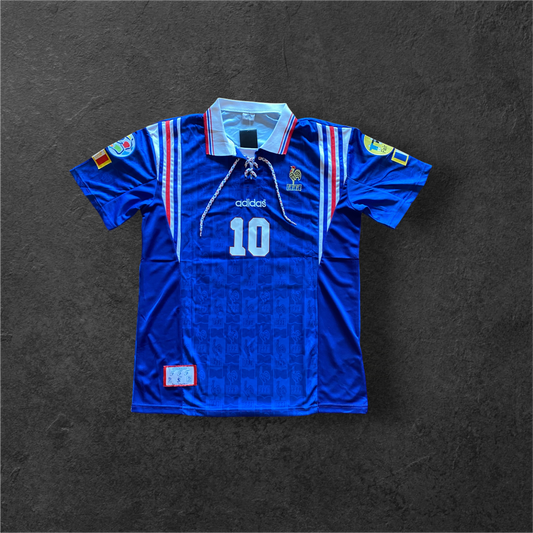 1996-1997 Zidane Francia - Home Jersey