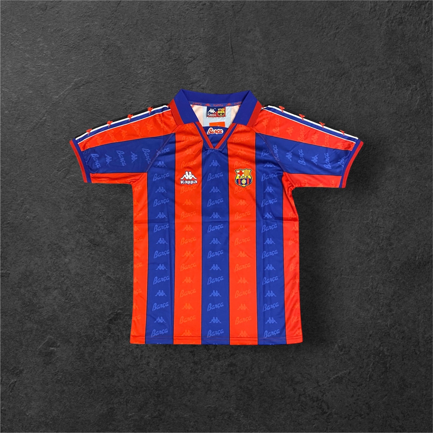 1996-1997 Fc Barcelona Ronaldo - Home Jersey