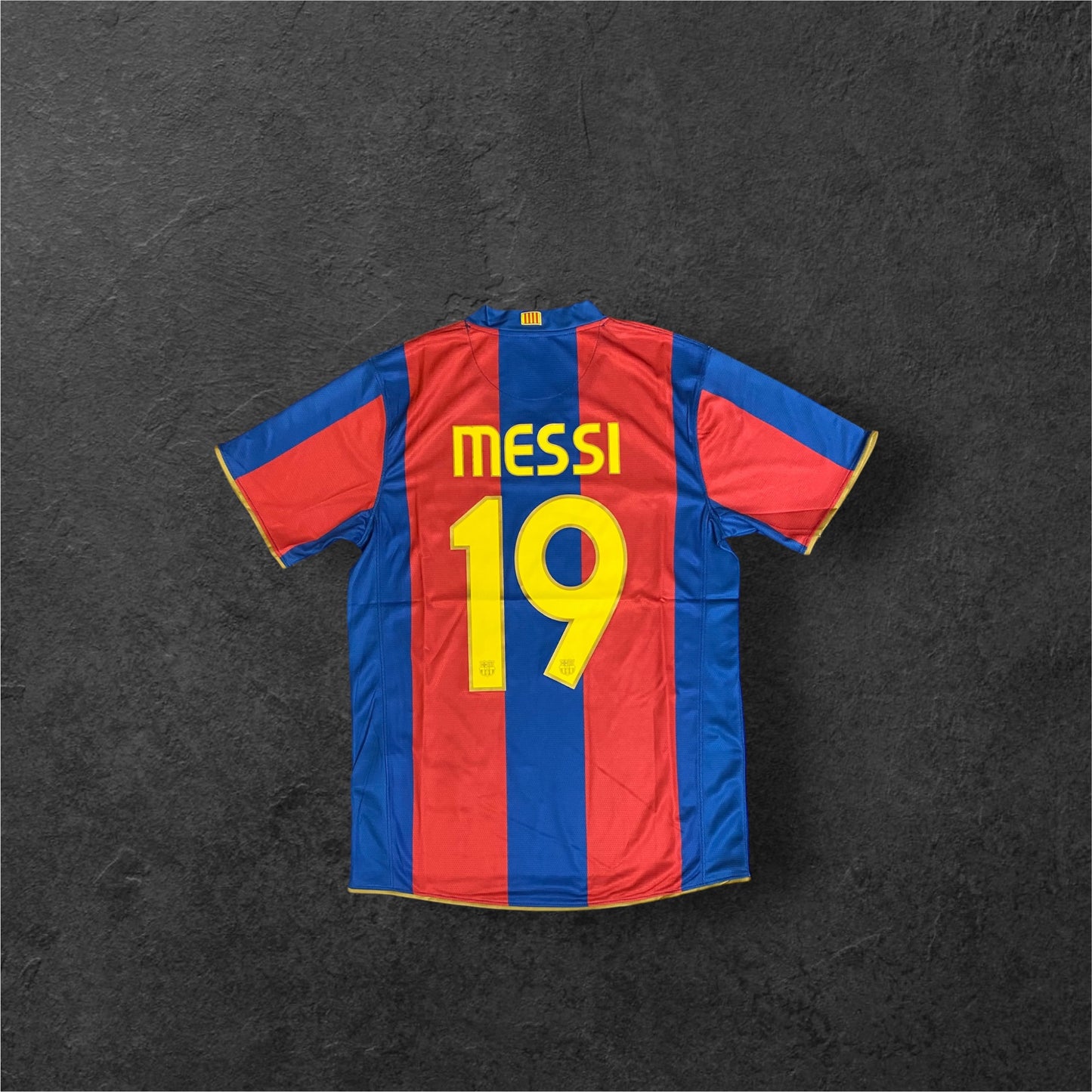 2007-2008 FC Barcelona Lionel Messi - Home Jersey