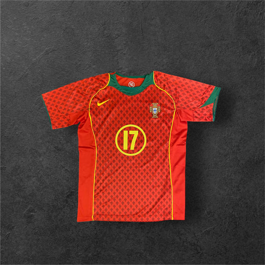 2004 Portugal Cristiano Ronaldo -  Home Jersey