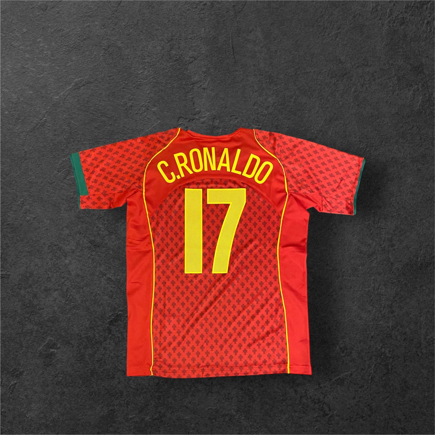 2004 Portugal Cristiano Ronaldo -  Home Jersey