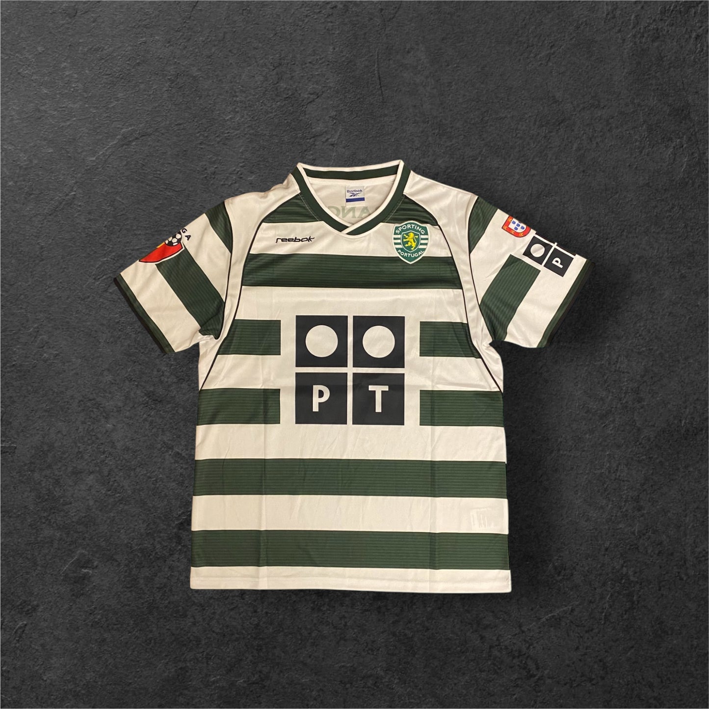 2001-2002 Sporting Cristiano Ronaldo - Home Jersey